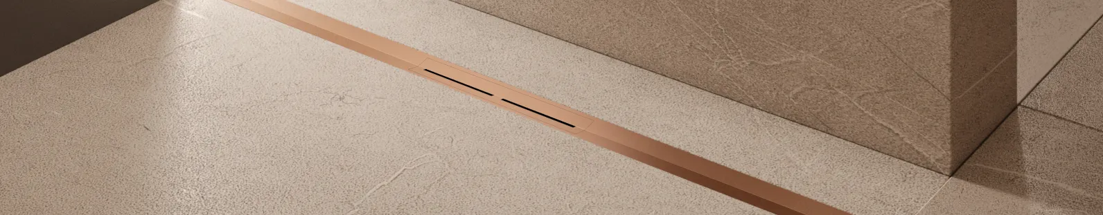 Die Ablaufrinne Drainline von TECE.