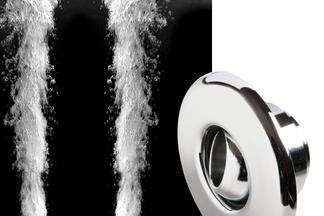 Luft- und Wasserdüse für Whirlpool