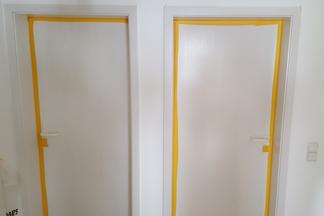 Staubschutz Türabdichtung